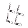 Buckle Tackle With Interlock Fishing Line Connector Fishing Pins Hanging Snap Swivels Solid Rings