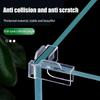 4Pcs Acrylic Transparent Anti-Collision Fish Tank Corner Protector Adhesive Free Protective Cover Aquarium Accessories