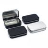 Survival Kit Tin Small Empty Metal Tin Flip Storage Box Case Organizer For Money Coin Candy Key