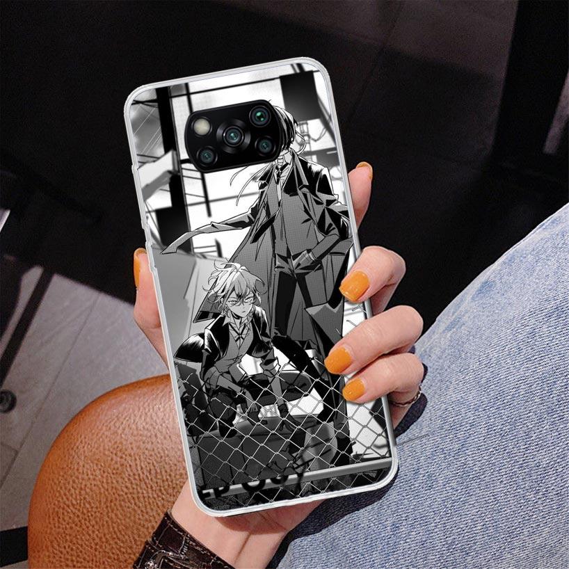 Bungo Stray Dogs Double Black Phnoe Case for Xiaomi Poco X5 X6 X7 Pro X4 Gt F7 Ultra M8 M7 Redmi 15C 15 13C 13 12C 12 Unique Cov