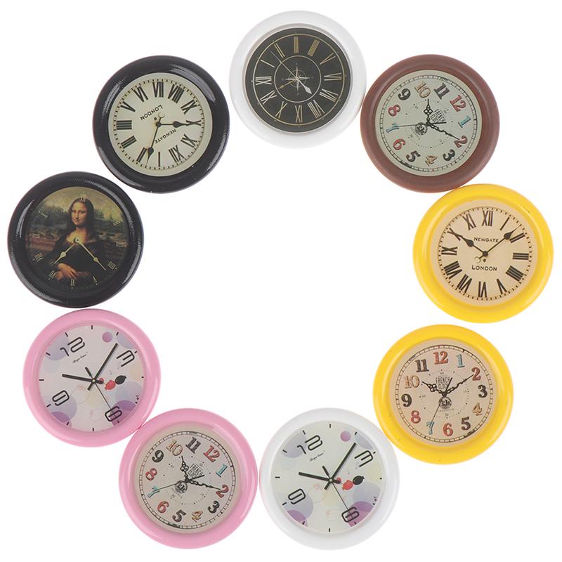 1:12 Resin Dukkehus Miniatyr Veggklokke Hjemmeinnredning Tilbehør Møbler Leke