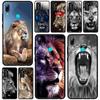 Animaux Lion Telefon Fall Für Huawei P30 Lite P50 P Smart Z P20 Pro P40 Pro Plus P10 Lite P40Lite E 2020 2021 abdeckung