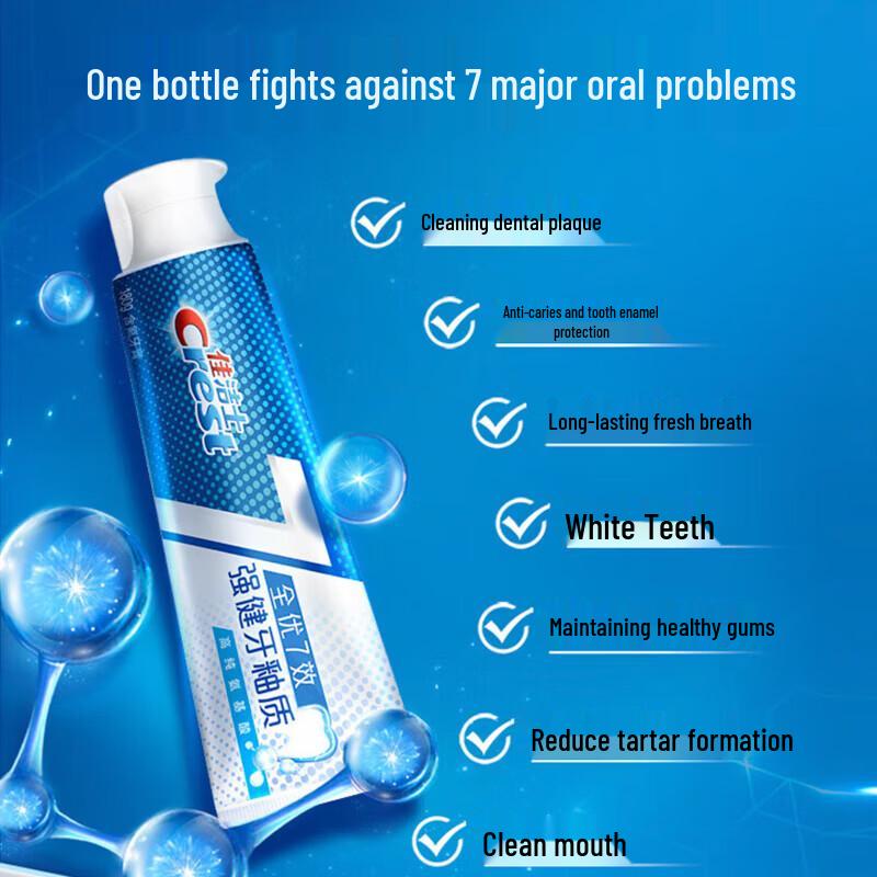 Crest Pro-Health Anti-Plaque Toothpaste (120g X 2)