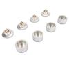 4pcs Speaker Isolation Feet Professional Shock Absorption HiFi Speaker Isolation Spikes for Turntable Amplifier CD Player HIFI Speaker