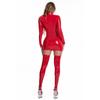 Sexy Lingerie Plus Size PU Shiny Tight Fitting Bodysuit For Women Seductive Lingerie Sexy Tights Passionate Intimate Wear