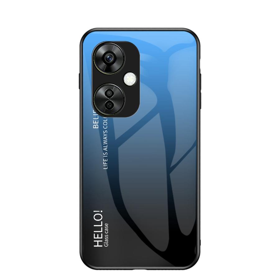 Mote Gradient Herdet Glassdeksel For Oneplus Nord CE 5 3 4 Lite Apple iPhone 16 15 7 8 Plus 14 13 Pro Max Google Pixel Fargerikt Bakside Telefondeksel