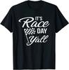 Het is Racedag Y'all Autorace T-shirt Grappig Racedag Shirt Klassiek T-shirt