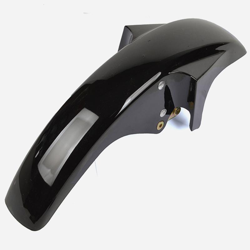Motorcycle Plastic Mudguard for Yamaha Jianshe YBR125 YBR125K 2005-2020 JYM125 Front Fender Mud Guard With Metal Bracket Holder