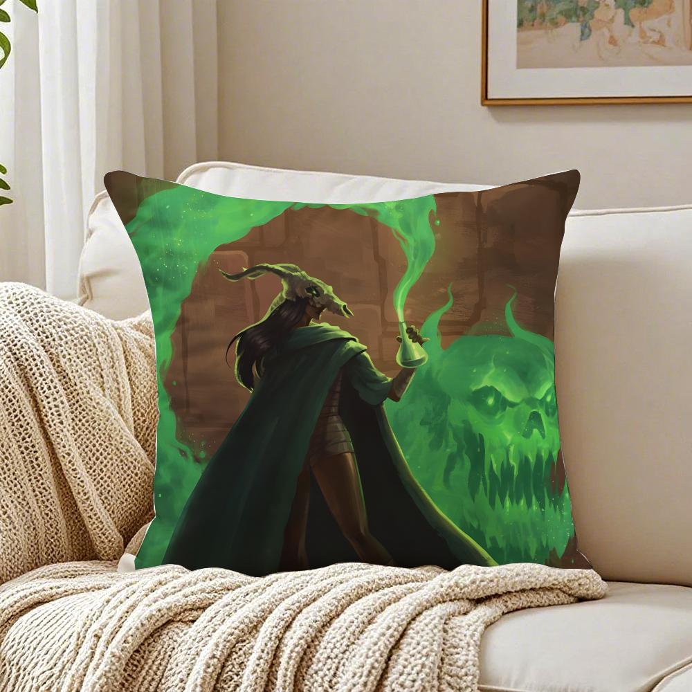 Slay The S-Spire 2 Cushion Cover Pillowcase Anti-Dustmite Living Room Sofa Decor Cushion Room