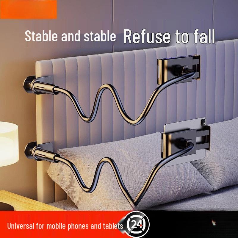 Expert-Recommended Lazy Holder: Bedside & Desktop Mobile Phone Stand for Relaxed Viewing