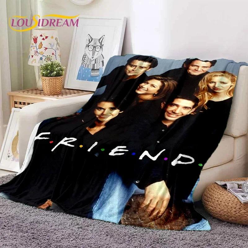 Friends TV Show D Soft Flannel Throw Blanket for Bed Sofa Picnic Perfect Gift for Kids Outdoor Leisure