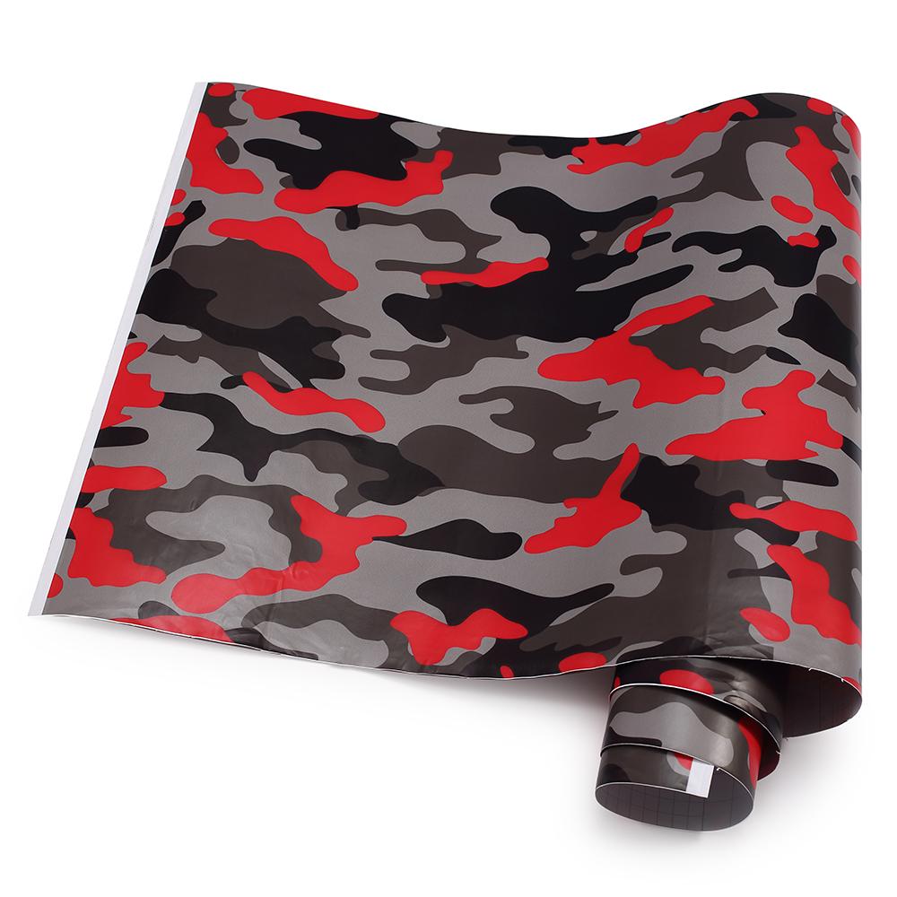 Camo Vinyl Film Car Motorcycle Decal Camouflage Sticker Film Sheet for Car Styling Bike Computer Laptop Scooter Motorcycle DIY