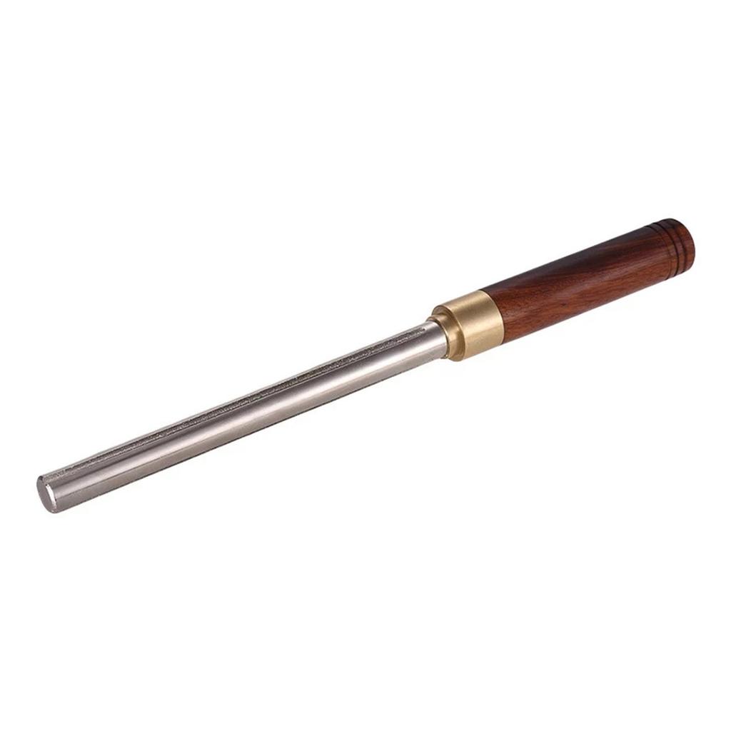 Guitar Fret Dressing Metal File with 3 Size Edges Wooden Handle Guitar Repair Maintenance Tool Luthier Tool