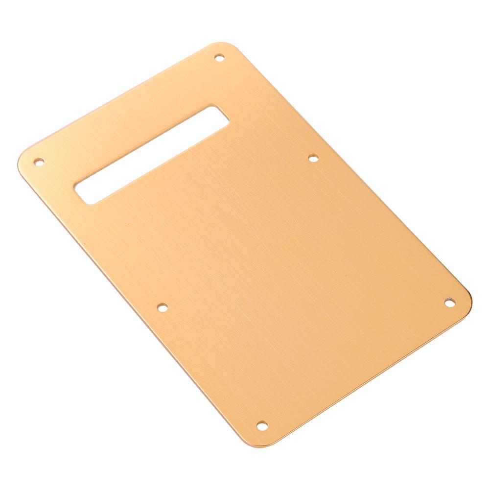 Pickguard Tremolo Cavity Cover Back Plate for ST Electric Guitar (Silver)