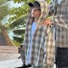 Children's Plaid Cardigan: Stylish Boys' Spring/Autumn Shirt, Trendy & Handsome Loose Outerwear for 2026
