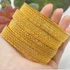 Alloy Spring Women's Indian Sand Gold Jewelry Bracelet Ring Gold Plated Hollow Accessories Bride Bracelet