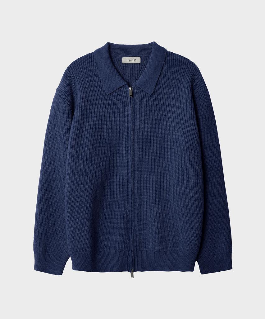 TRADCLUB Zip-Up Knit (5 Colors) (Type B)