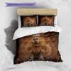 Cartoon Pattern Bedding Quilt Set Quilt Cover Pillowcase Home Decoration Birthday Gift (1 * Duvet Cover + 2 * Pillowcase, Without Core)