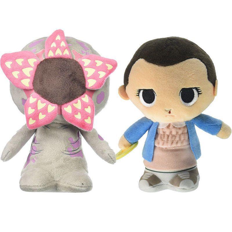 Cute Demogorgon Plush Toy Cartoon Monster Stuffed Doll Kids Boys Girls Halloween Gift Baby Soft Puppet
