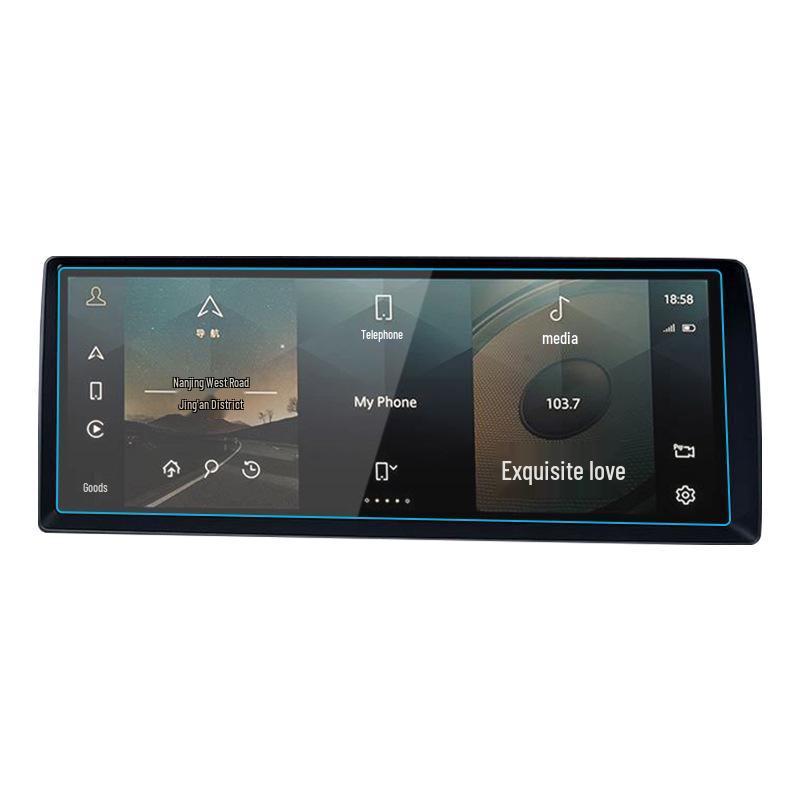 Folie Protectoare Ecran Navigație și Console Jaguar XEL/XFL pentru Interior Mașină
