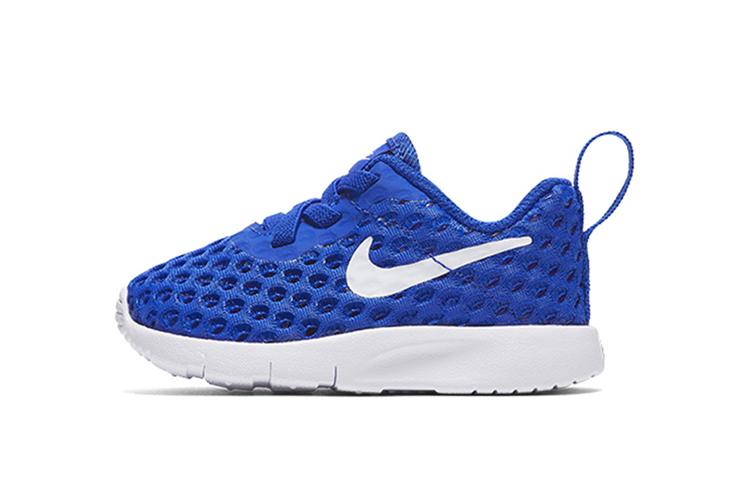 Nike Tanjun BR BLUE Slip Resistant Abrasion Resistant Low top Sports Casual Shoes Blue Infant And Toddler AO9605-400