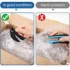 Letter Opener Plastic Mail Opener with Blade Portable Envelope Slitter Wrapping Paper Cutting Tool for Office Home School Supplies