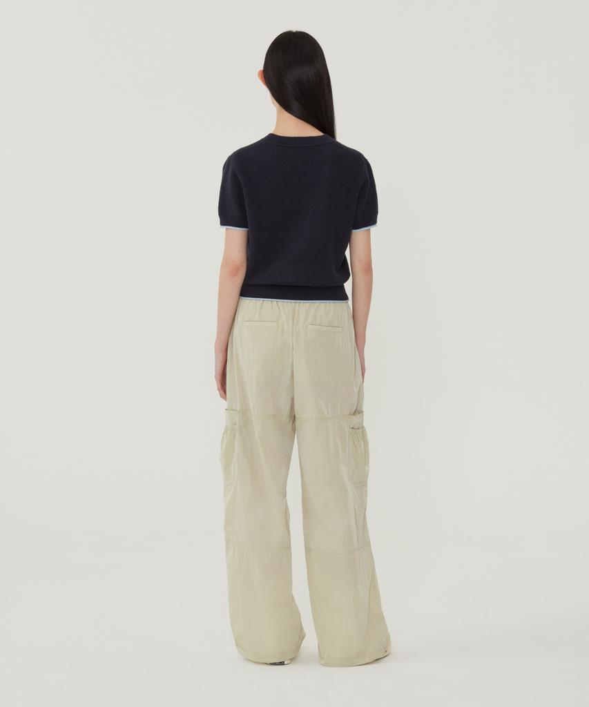 COVERNAT WOMAN Cooper Logo Half Knit Green
