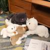 Stuffed Lifelike Cats Plush Toy Simulation American Shorthair Cute Cat Doll Pet Toys Home Decor Birthday Gift For Girls
