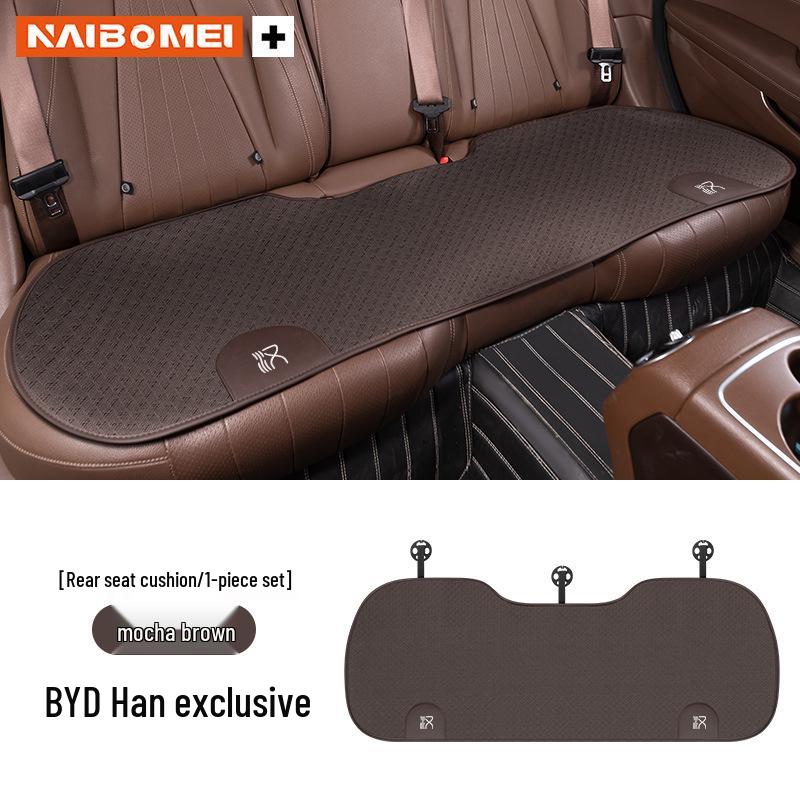 BYD Han EV Car Seat Cushion - Universal, Breathable, Four Seasons Pad with Back Support