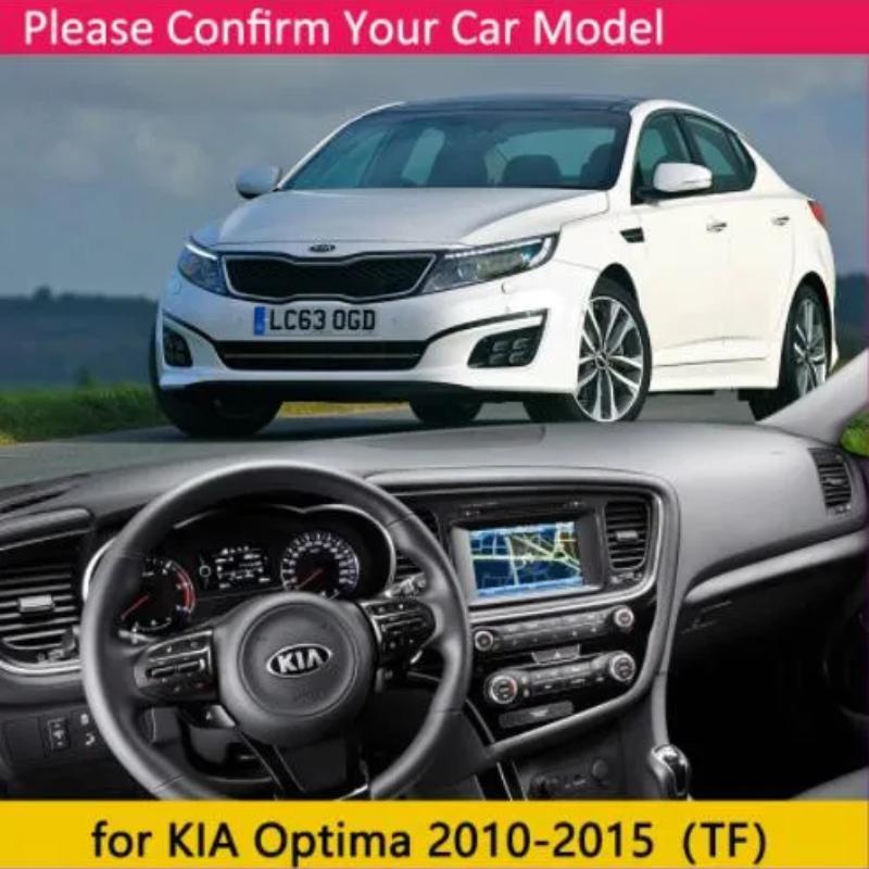 Pre Optima TF 2010 2011 2012 2013 2014 2015 K5 Protišmyková podložka Kryt palubnej dosky Slnečná clona Dashmat Koberec Anti-UV Autopríslušenstvo