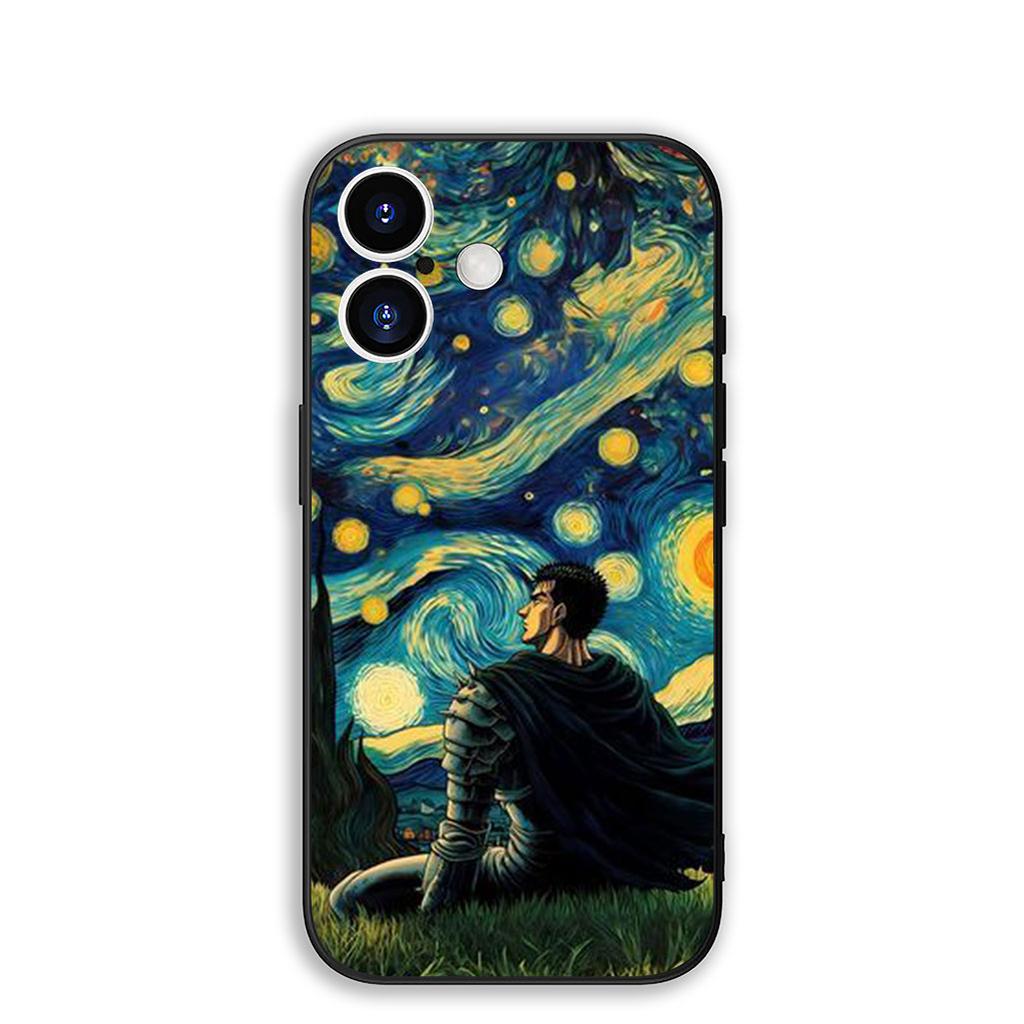 Cover per Xiaomi Redmi Note 12 10 11 9 Pro 10C 12C 9T 9A 10A 12S Note11 Note12 5G 4G Custodia per Telefono Fumetti Berserk Anime Guts