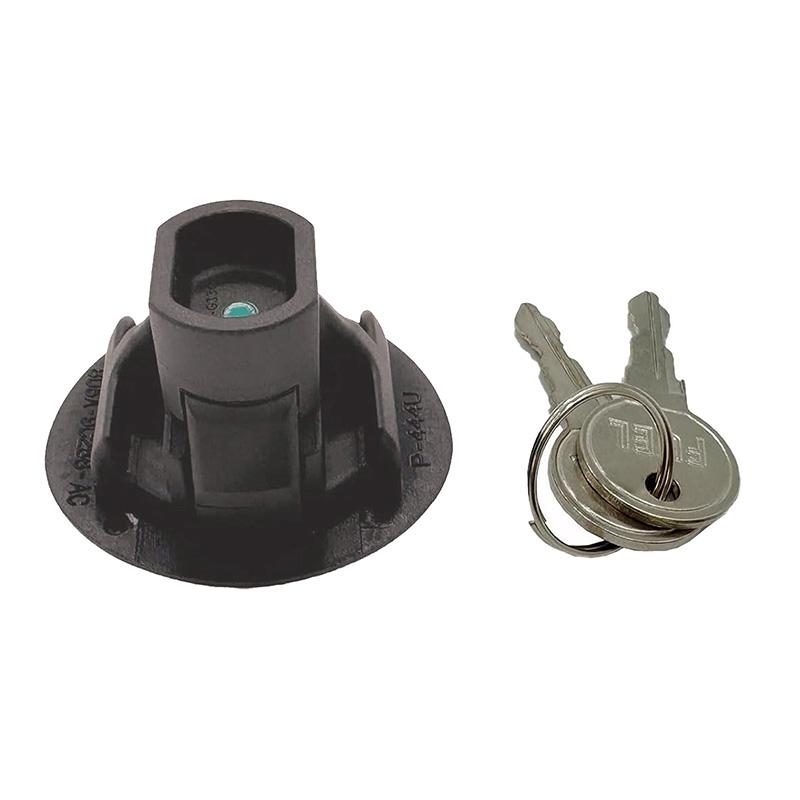 8U5Z-9C268-B Car Locking Fuel Tank Filler Cap With 2 Keys For Ford F150 Fiesta Edge Escape Focus Lincoln Navigator MKS Mercury