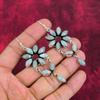 Aquamarine Earrings Gemstone Jewelry, 925 Solid Sterling Silver Handmade Earrings, Latest Design Jewelry