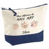 Trousse de maquillage - PLANETEE - Affaires de Nail Art Lilou - Grand format - Sublimation HD - Fabriquée en France