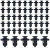 Honda Bilnitar Nylon Trycktyp Håldiameter 0,4 tum (10 mm) 91503-sz3-003 Stötfångare Skärmklämma [50-pack]