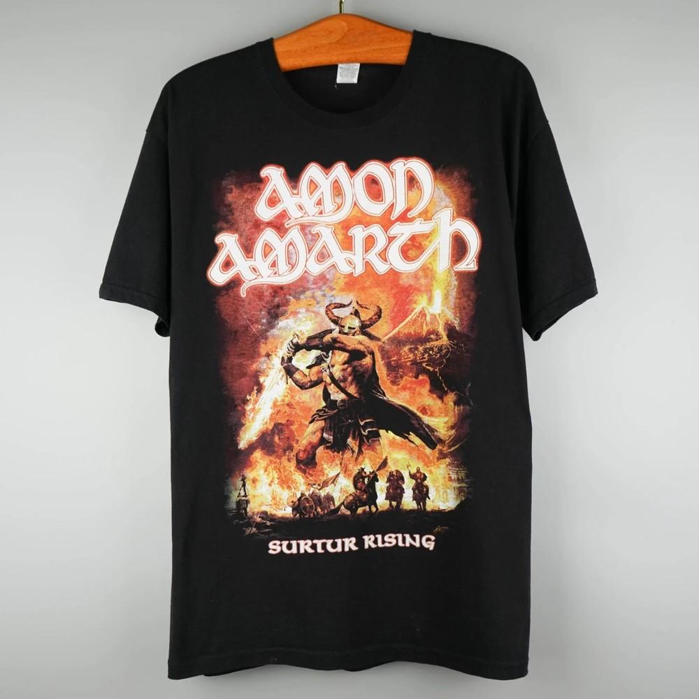 Tricou vintage 2011 Amon Amarth Surtur Rising