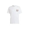 adidas Camiseta Gráfica Originals Adventure com Estampa de Logotipo de Letras Masculina Tops Branco IJ0701