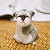 Plush Toy Schnauzer Police Dog Doll Soothing Doll
