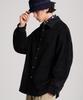 PERSTEP Corduroy Oversized Button Shirt Black Smls4651