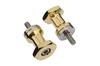 Motone MMU067 Bonneville Bobber Speedmaster Thruxton/R/RS 2pcs Brass Stand Hook Bolt