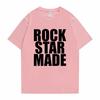 Rock Star Made Playboi Carti Graphic Tshirt Rap Merch 2024 Music Concert Merch Opium Print T-shirt Men Hip Hop Oversized T Shirt