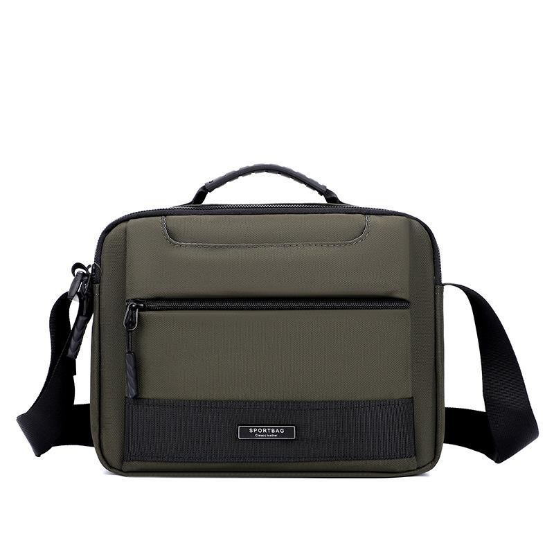 Crossbody Bag Durable Large Mens Capacity Waterrepellent Shoulder Bag Commuter Business Handbag