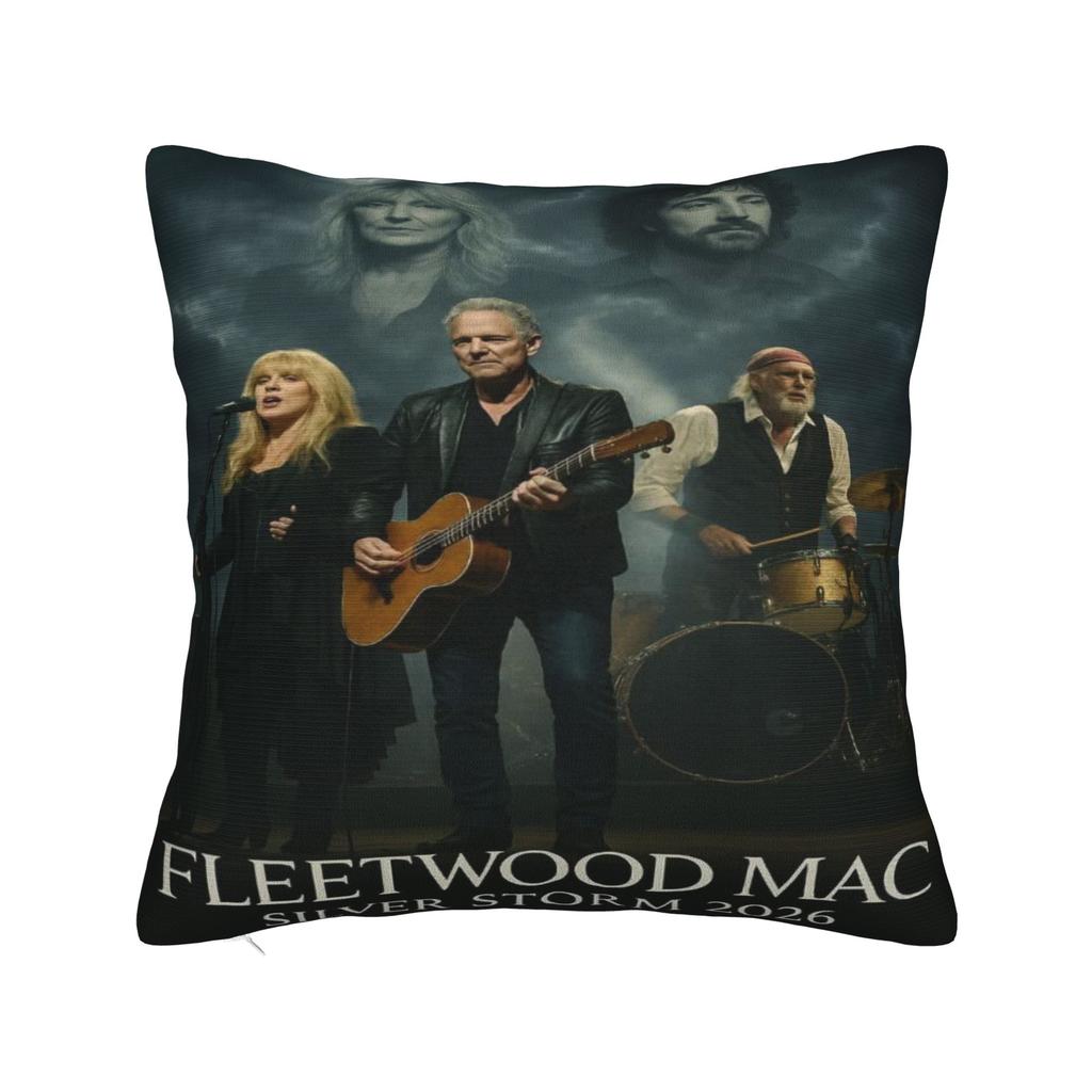Home Decoration Fleetwood Mac Rock Metal Band Pillowcase Accessories Pillow Covers Square Multi-Size