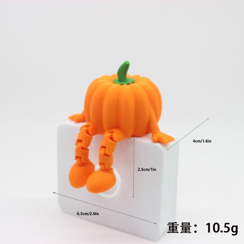 Halloween Home Decoration Ornament Choir Ghost Toy Pumpkin Man Faceless Cape Male Mini Scene Model