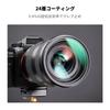 Concept 62mm Filter Set Lens Protection Filter CPL Filter Lens Cap Cleaning Cloth 24 Layer Coating Thin Frame Lens Protection Light Attenuation