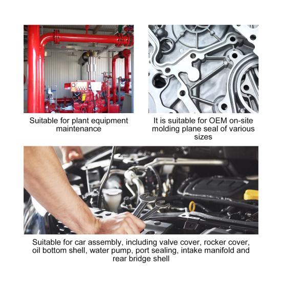 50 ml Funkcionális motortömítő, magas hőmérsékletnek ellenálló Könnyen használható karbantartás