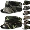 Adjustable Classic Camouflage Flat Snapback Military Cap Summer Outdoor Hunting Hiking Sunshade Sunscreen Soldier Tactical Hat