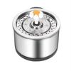 26-27 Cat Drinking Fountain, Pet Water Fountain Stainless Steel, 84oz/2.5L Cat Fountain with 1 Replacement Filters for Cats,Dogs,Other Pets