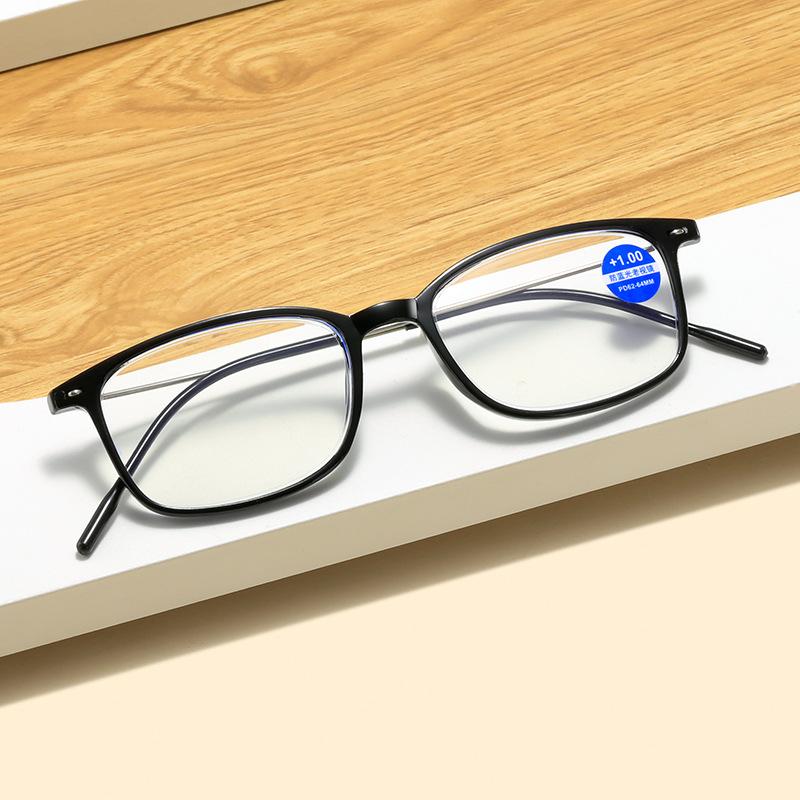 Reading Glasses Men Women Ultralight Anti Blue Light Prescription Eyewear Farsighted +1 0 to +4 0