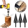 Firewood Drill Bit High Efficiency Sharp Head Design Rustproof Corrosion Resistant Drill Bit Wood Splitting Tool